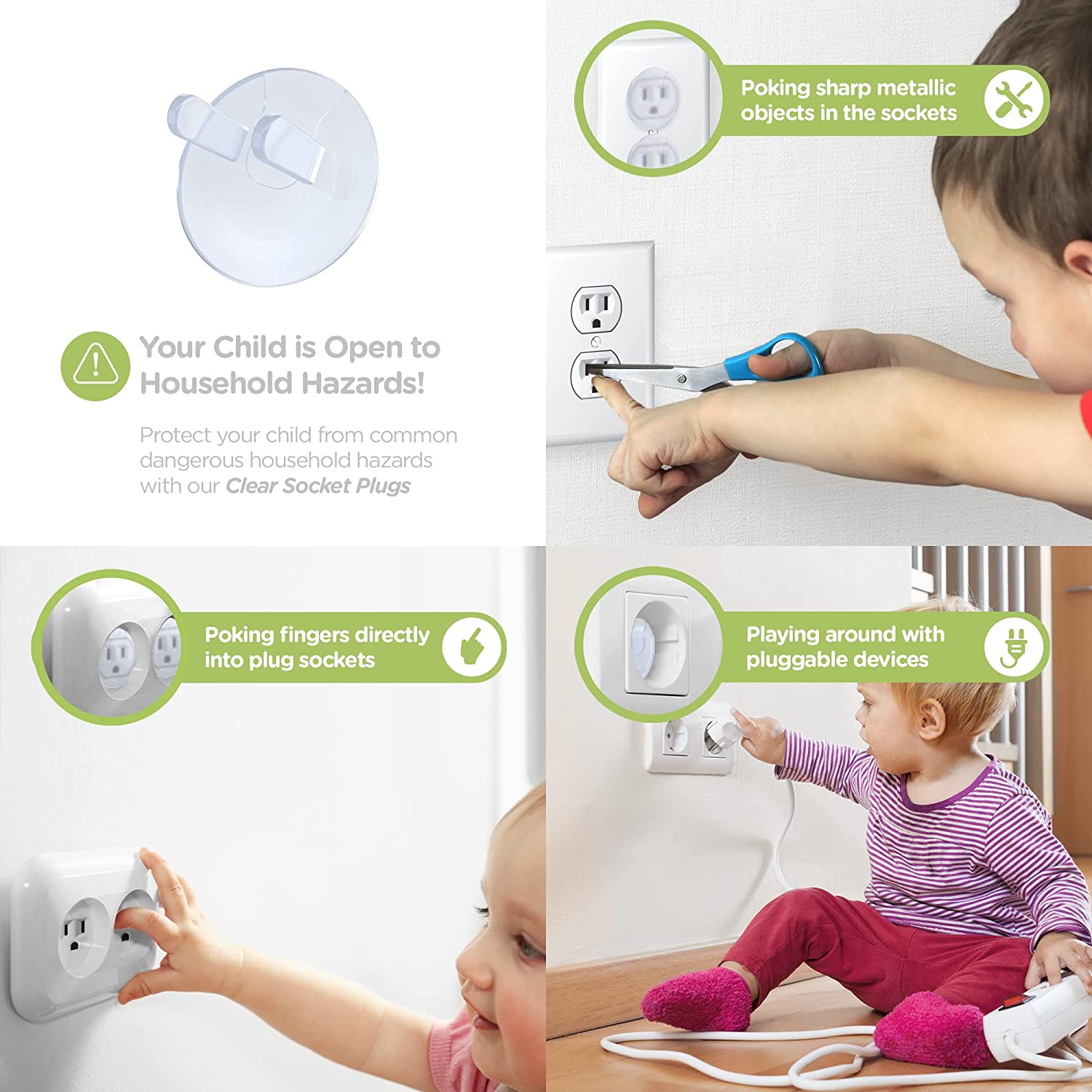 10 stuks stopcontactbeschermer - Outlet Cover Baby recensie en prijs