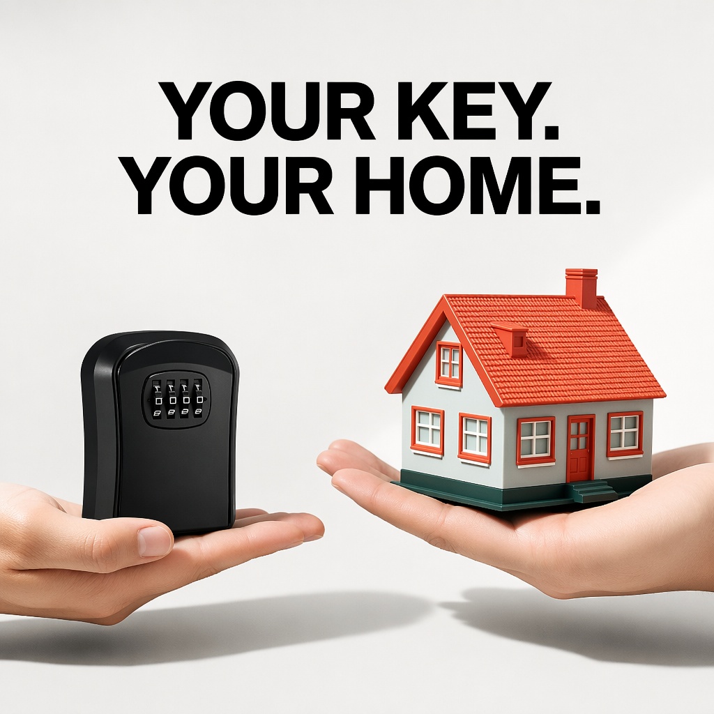Wandmontage waterdichte sleute - Lockbox Key Secure recensie en prijs