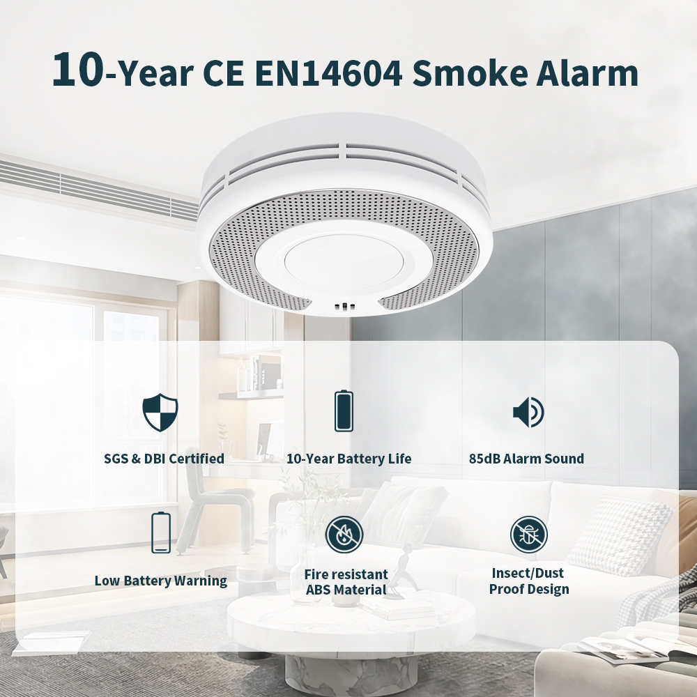 Standalone rookmelder, rookmel - Smoke Detector Interconnected recensie en prijs