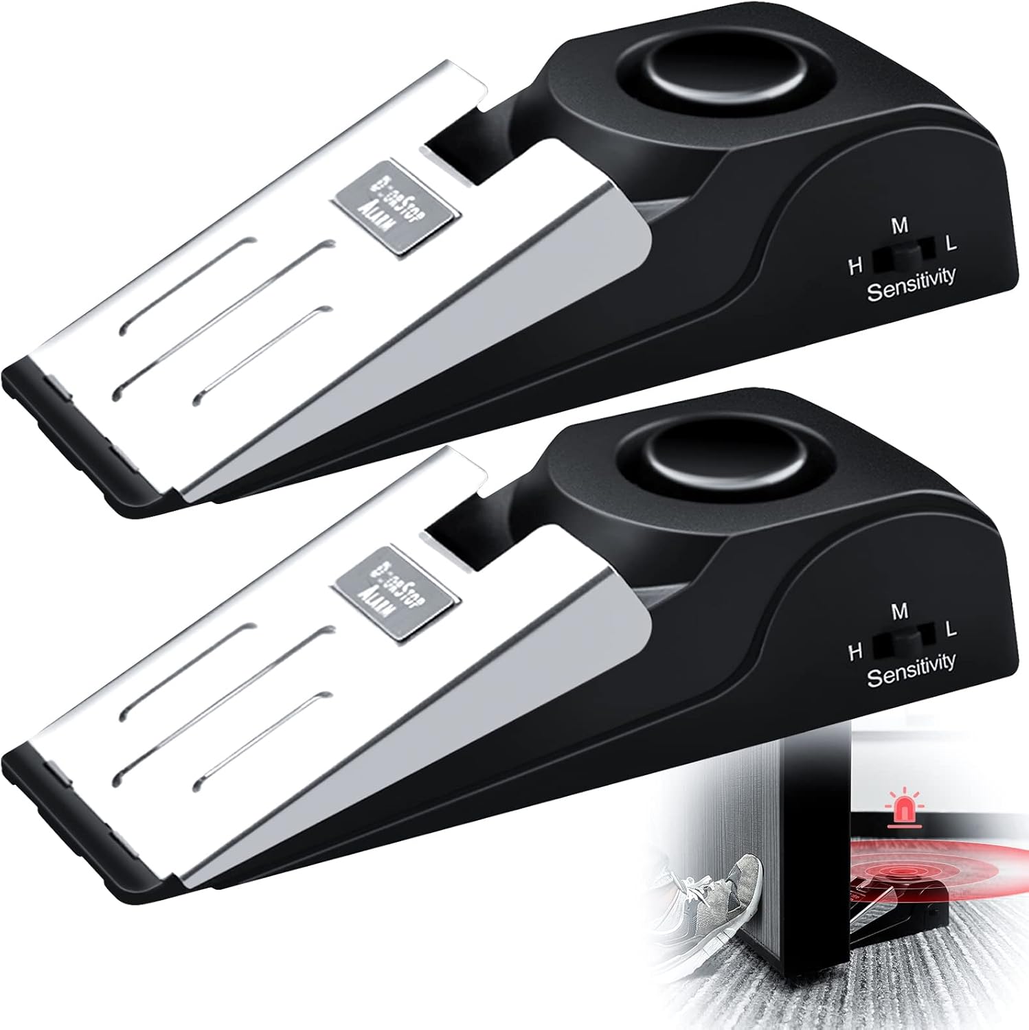 1/2 Stuks Draagbare Reizen 120 - Door Stop Alarm recensie en prijs