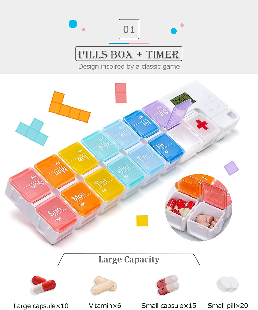 7-daagse pillenorganizer met m - Medicine Cabinet Lock recensie en prijs
