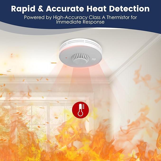 Draadloos onderling verbonden  - Smoke Detector Interconnected recensie en prijs